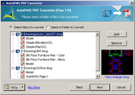 DXF to PDF Converter screenshot